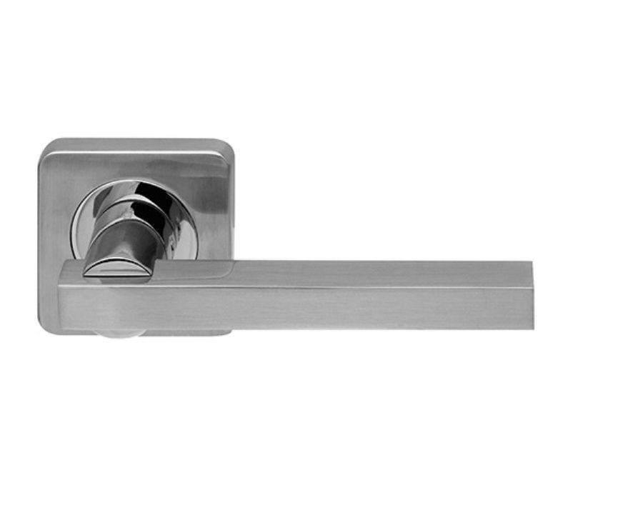 

Ручка раздельная ORBIS SQ004-21SN/CP-3, матовый никель/хром, Серебристый