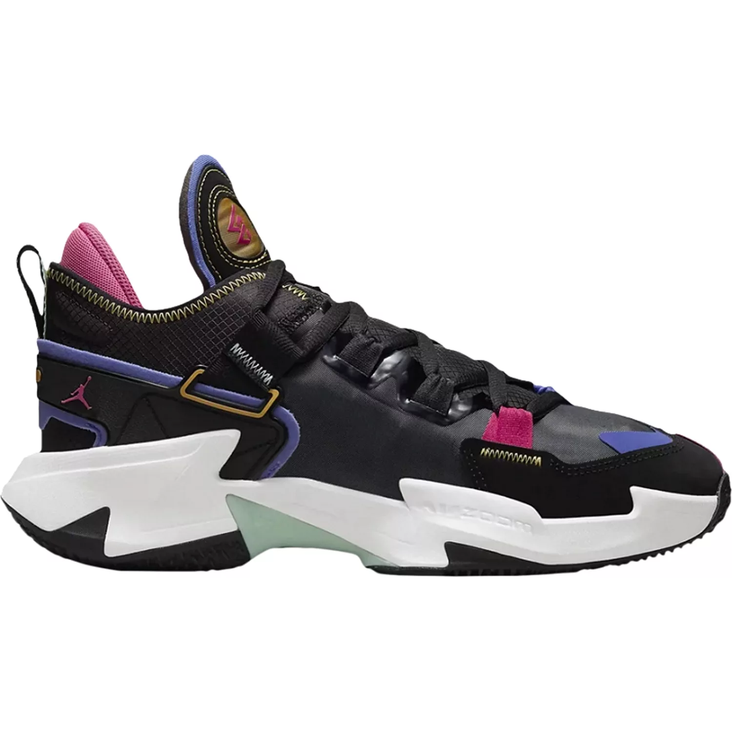 

Кроссовки мужские Jordan WHY NOT ZER0.5 черные 43 EU, Черный, WHY NOT ZER0.5