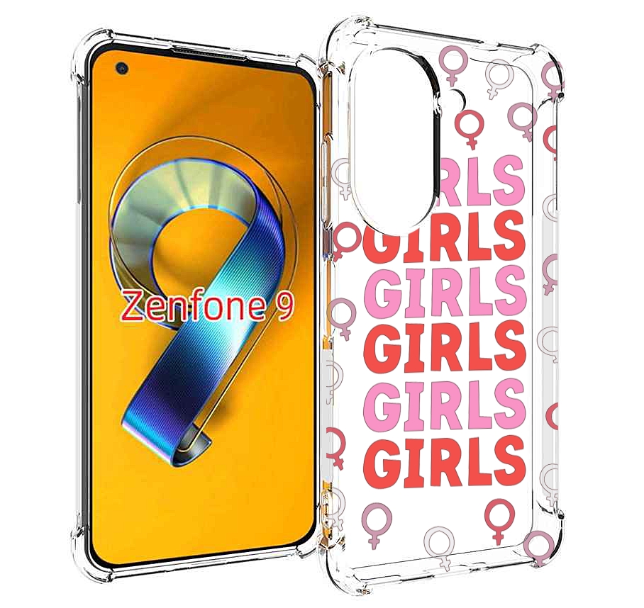 

Чехол MyPads девушки!!! женский для Asus Zenfone 9 (AI2202), Прозрачный, Tocco
