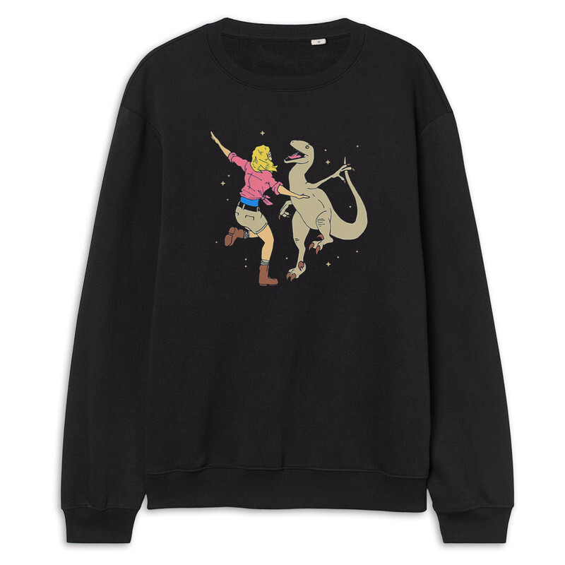 

Свитшот женский Dream Shirts 111-dinosaur-swi-1 черный 46 RU, 111-dinosaur-swi-1
