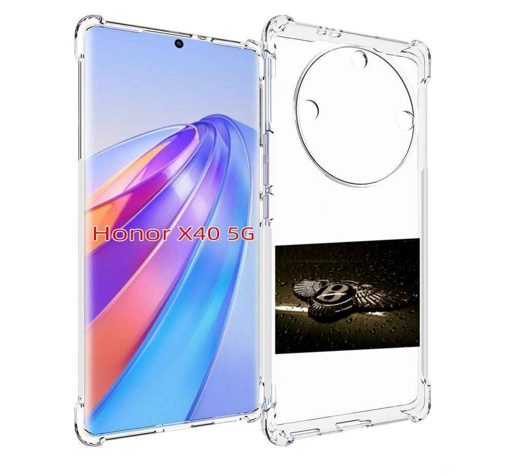 

Чехол MyPads bentley 2 мужской для Honor X40, Прозрачный, Tocco