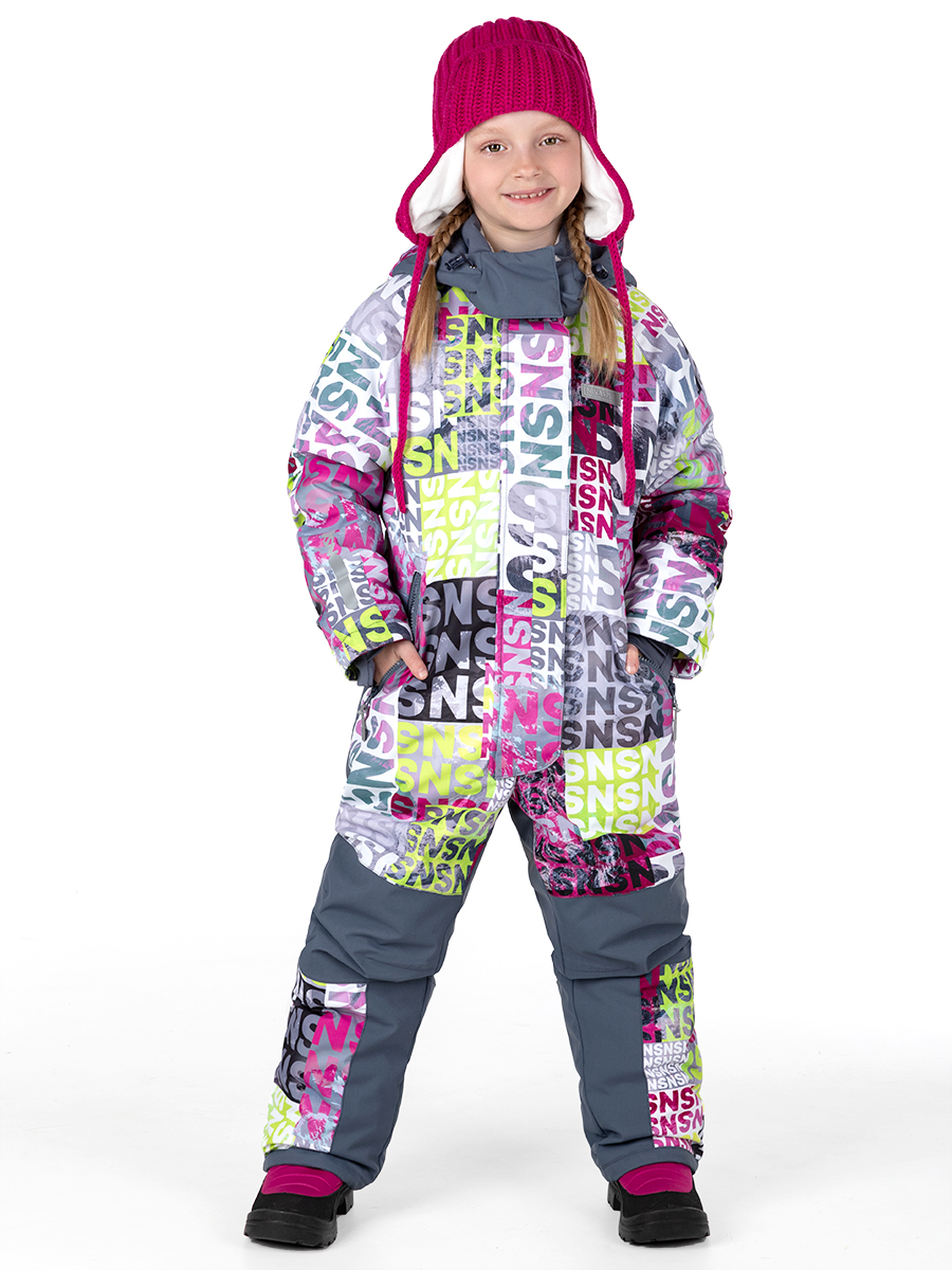 

Комбинезон детский NIKASTYLE 8з2424, брусника/серый, 140, Бордовый;серый, 8з2424