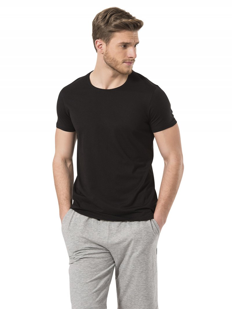 фото Футболка мужская 2169 cacharel черная 2xl