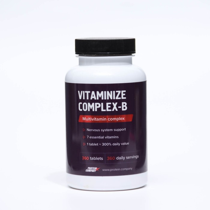 

Мультивитаминный комплекс СимплиВит, Vitaminize Complex-B, вкус вишни, 360 таблеток