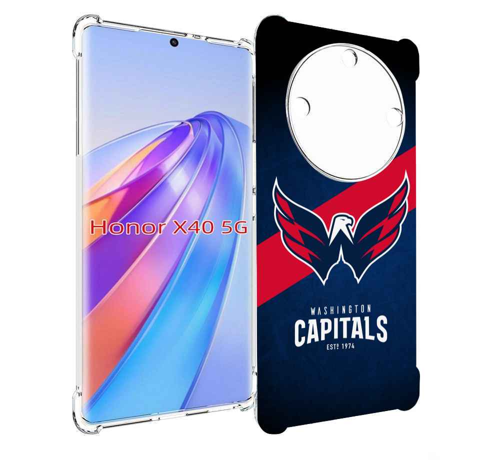 

Чехол MyPads вашингтон кепиталс для Honor X40, Прозрачный, Tocco