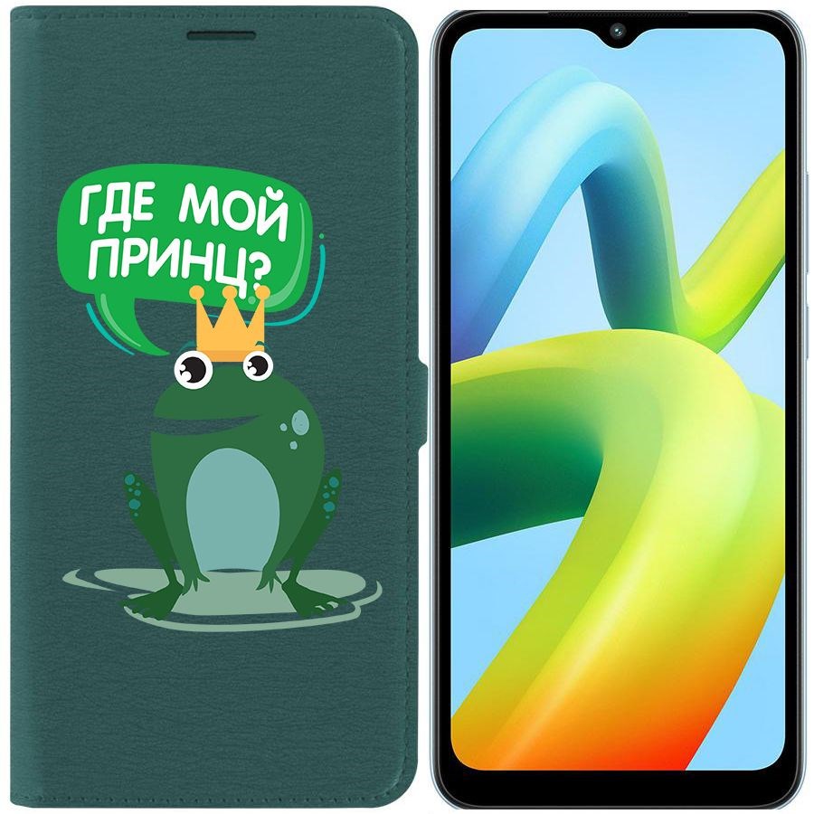 

Чехол-книжка Eco Book для Xiaomi Redmi A1+ Лягушка