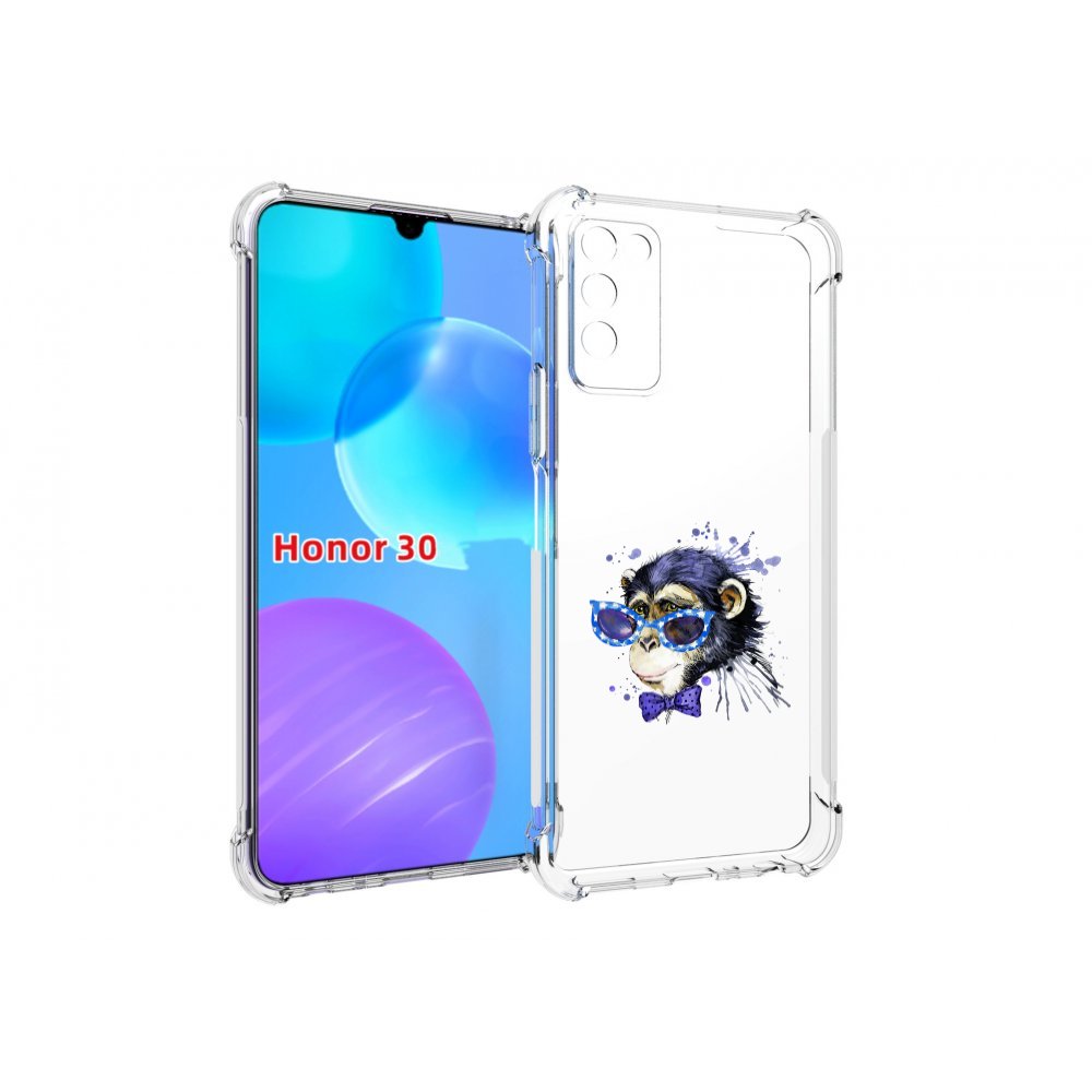 

Чехол MyPads акварельная обезьяна для Huawei Honor 30 Lite, Tocco
