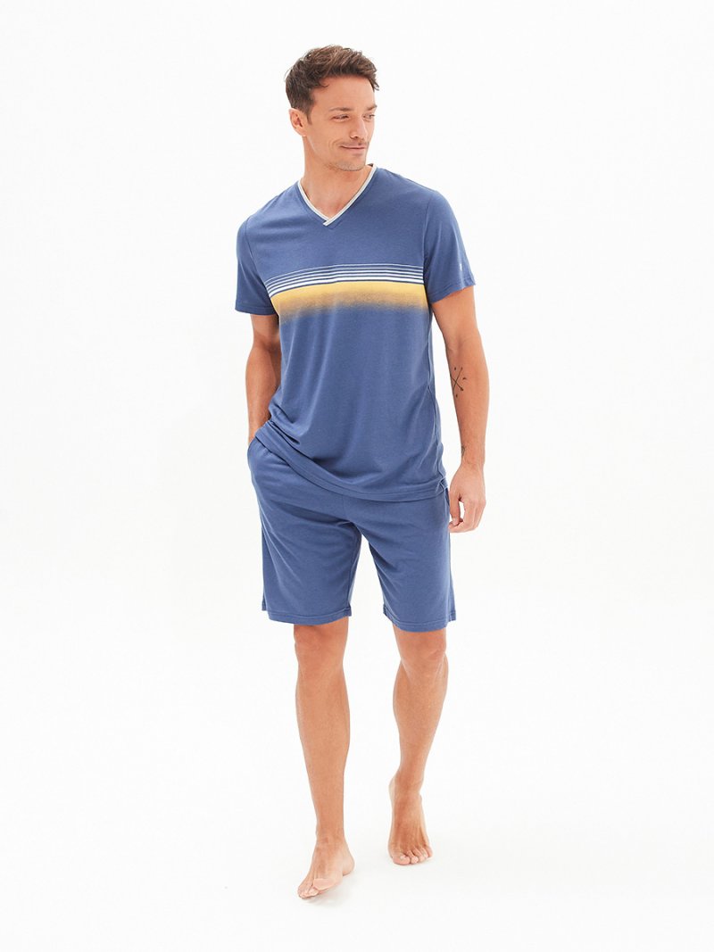 

Пижама мужская BlackSpade BS30452 синяя 3XL, BS30452