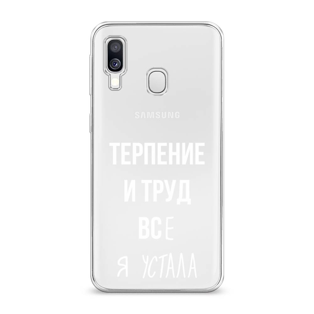 фото Чехол awog "все я устала" для samsung galaxy a40