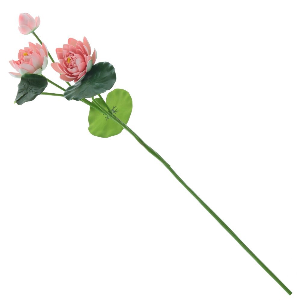 Цветок искусственный Flando Лотос 22x22x1055 см 795799 Розовый