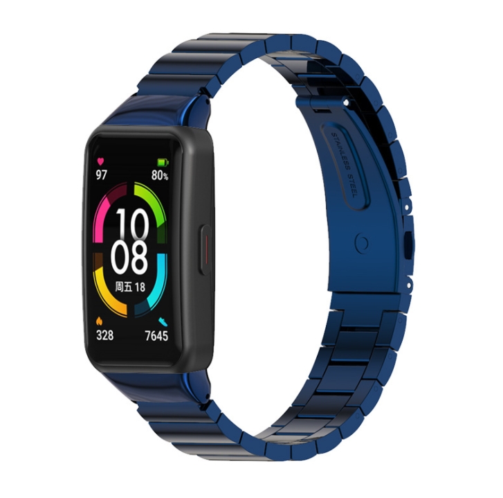 

Ремешок унисекс MyPads Milanese Band 6 синий, Milanese Band 6