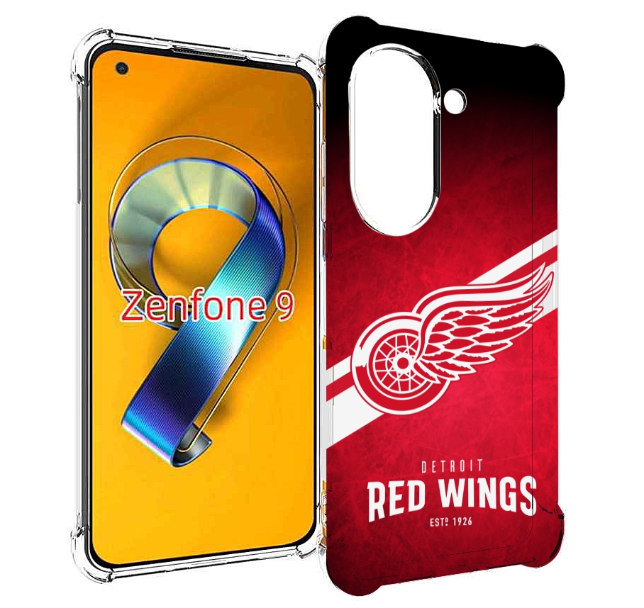 Чехол MyPads детри?от ред вингс мужской для Asus Zenfone 9 (AI2202)
