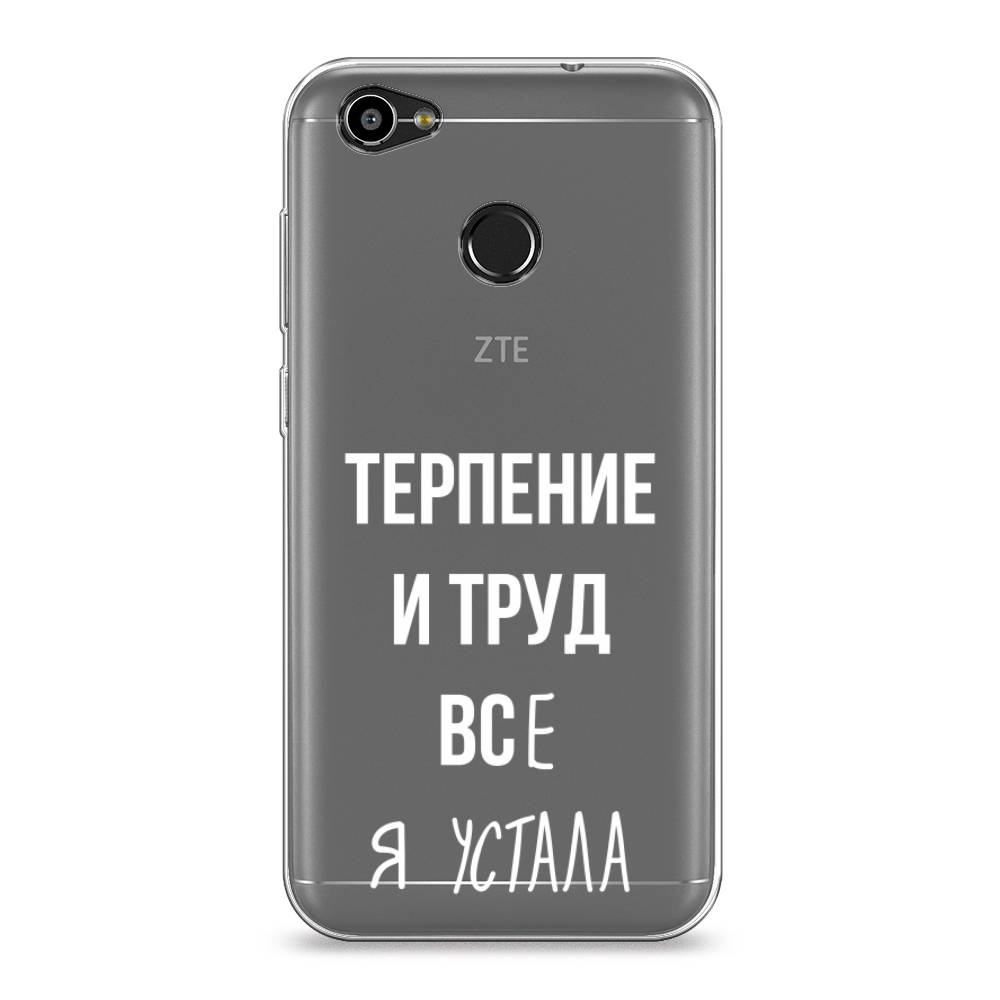 

Чехол Awog на ZTE Blade A6 / ЗТЕ Блэйд A6 "Все я устала", 132350-6