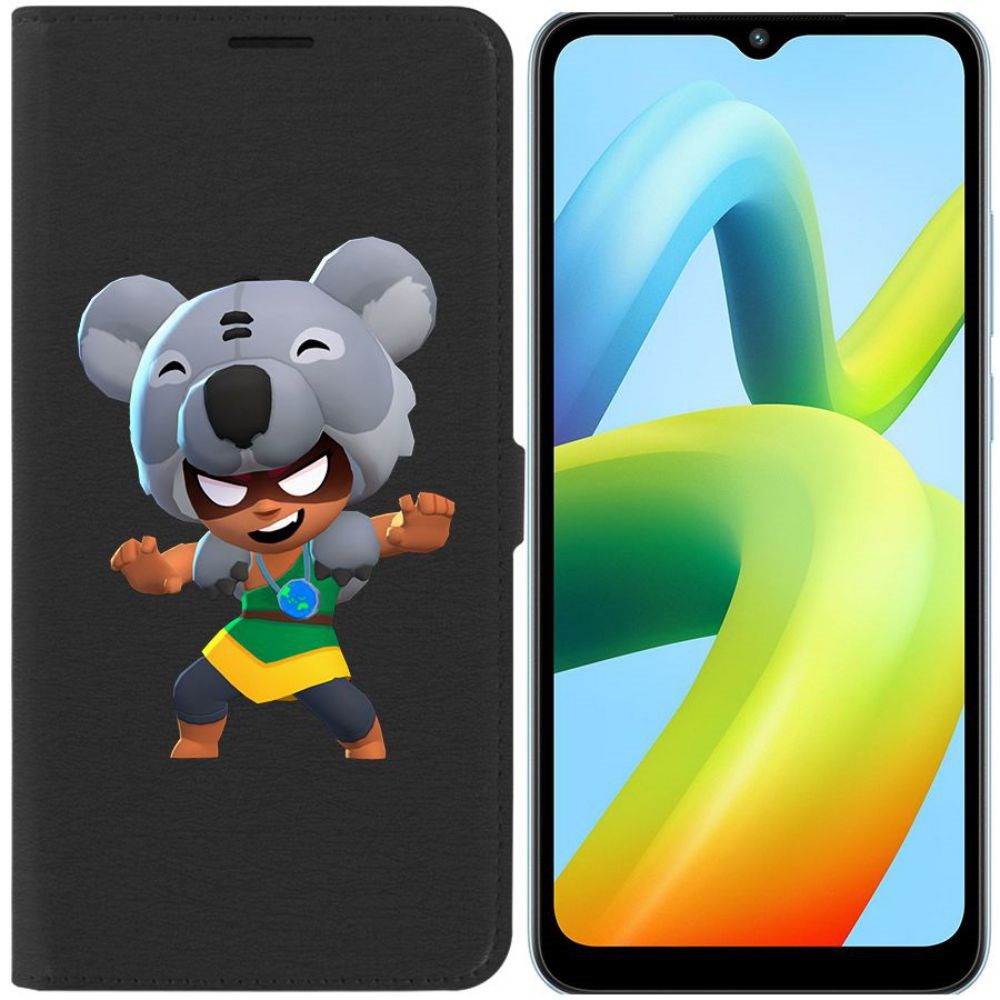 

Чехол-книжка Eco Book для Xiaomi Redmi A1+ Brawl Stars-Нита Коала