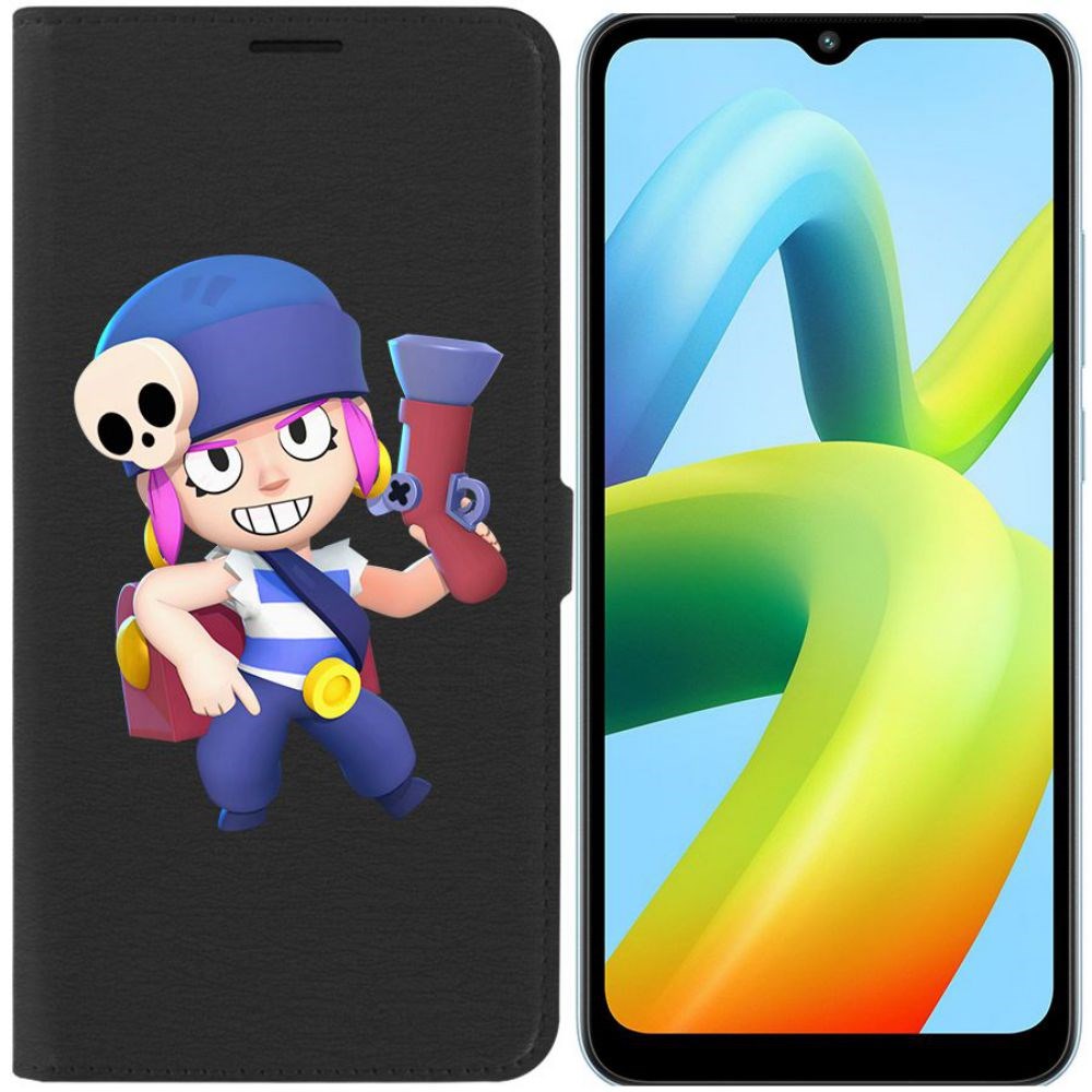 

Чехол-книжка Eco Book для Xiaomi Redmi A1+ Brawl Stars-Пенни