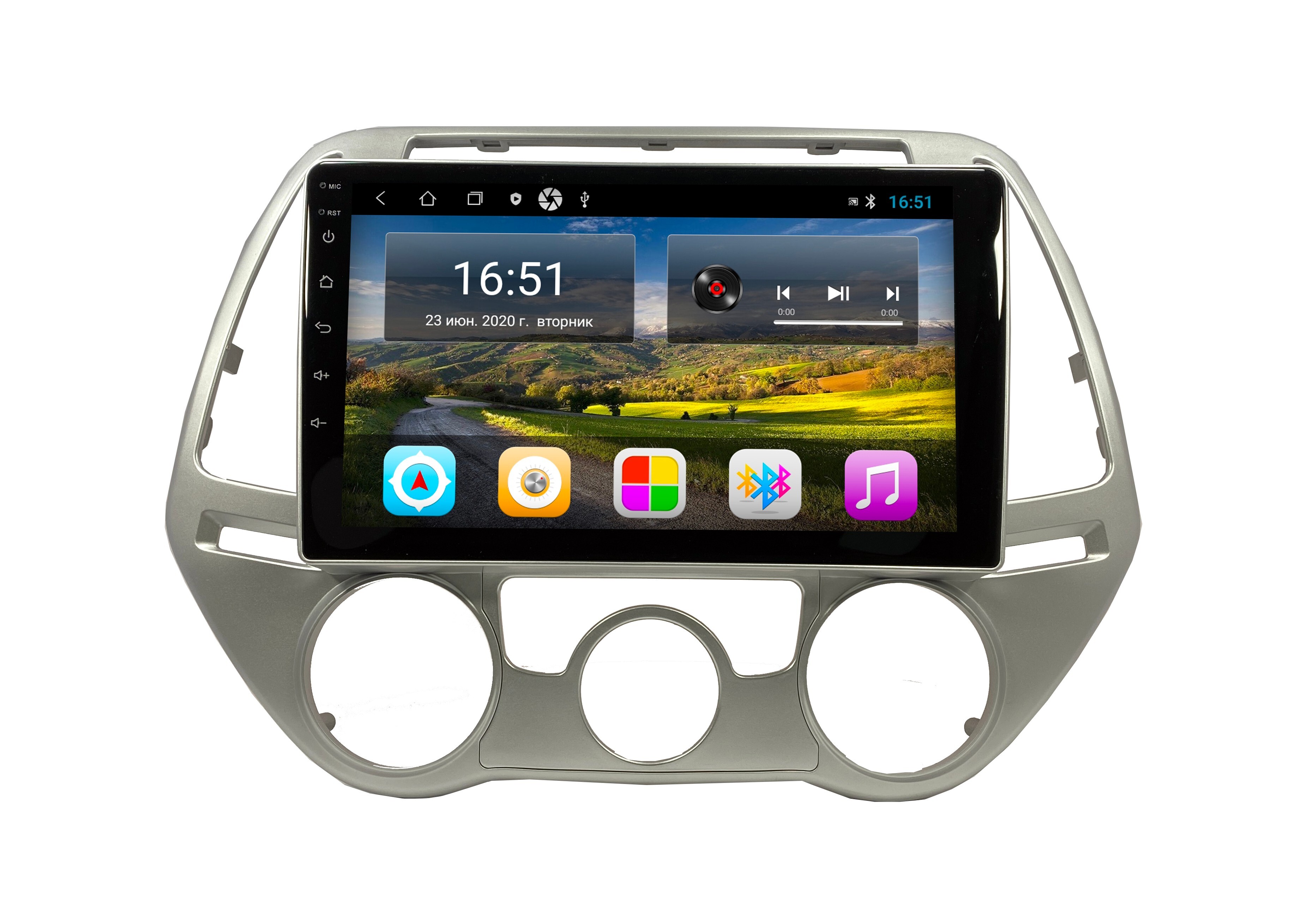 Штатная автомагнитола Zenith Hyundai I20 2012-2014 Android 12 232GB Мультируль ШГУ 2074300₽