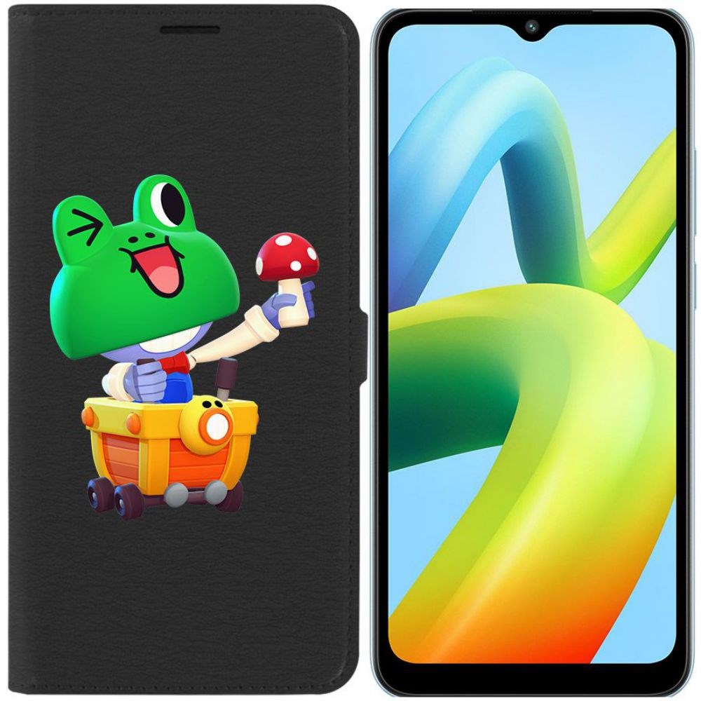 

Чехол-книжка Eco Book для Xiaomi Redmi A1+ Brawl Stars-Леонард Карл