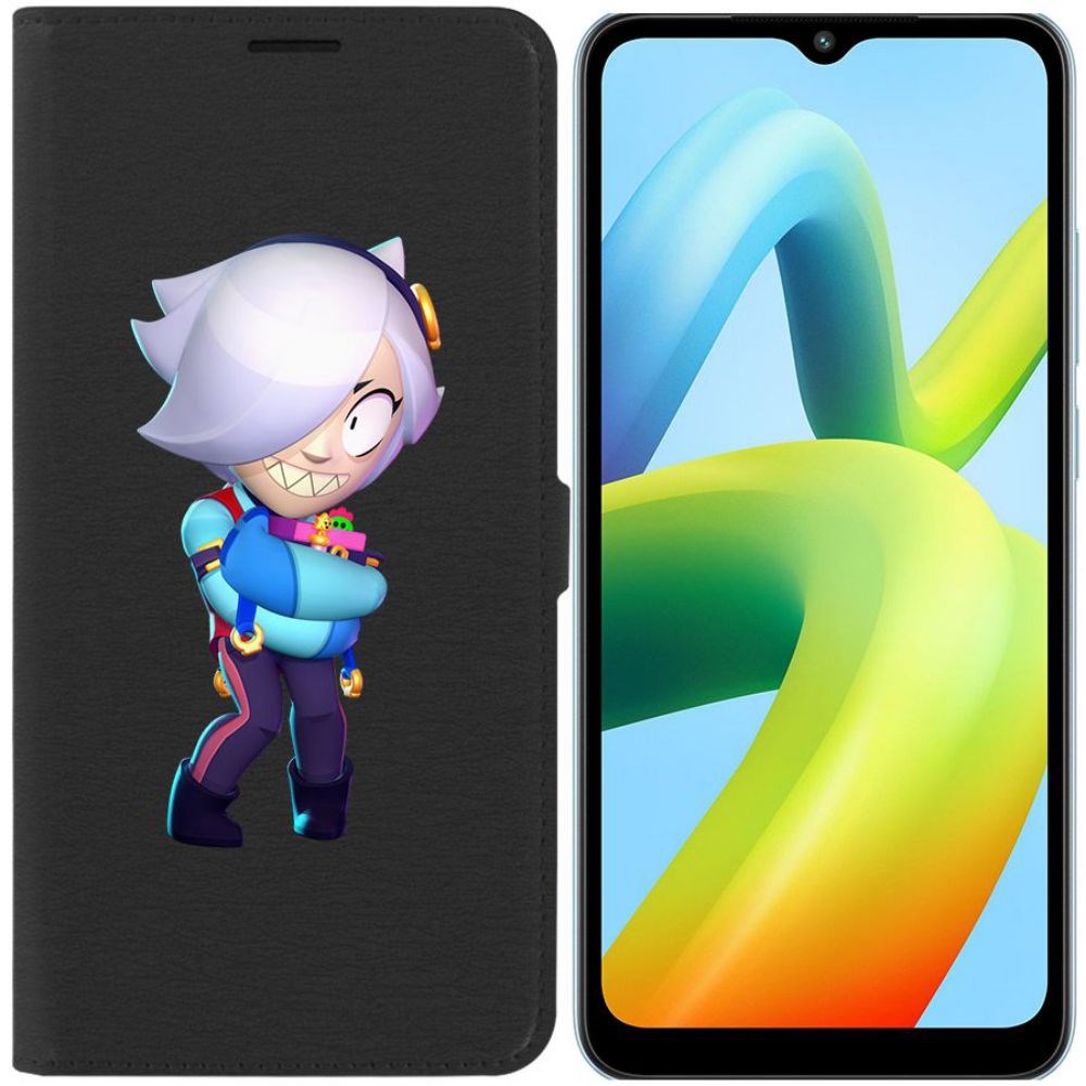 

Чехол-книжка Eco Book для Xiaomi Redmi A1+ Brawl Stars-Колетт