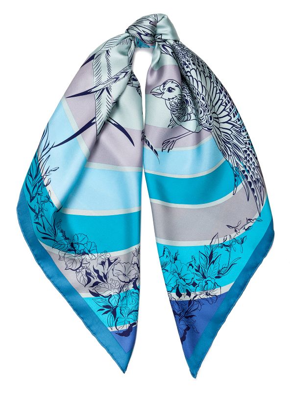

Платок женский Eleganzza E04-7240 голубой, E04-7240