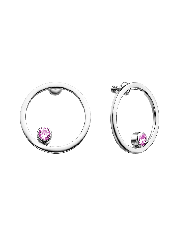 

Серьги-пусеты из серебра ЯХОНТ Ювелирный 216250, фианит, 216250