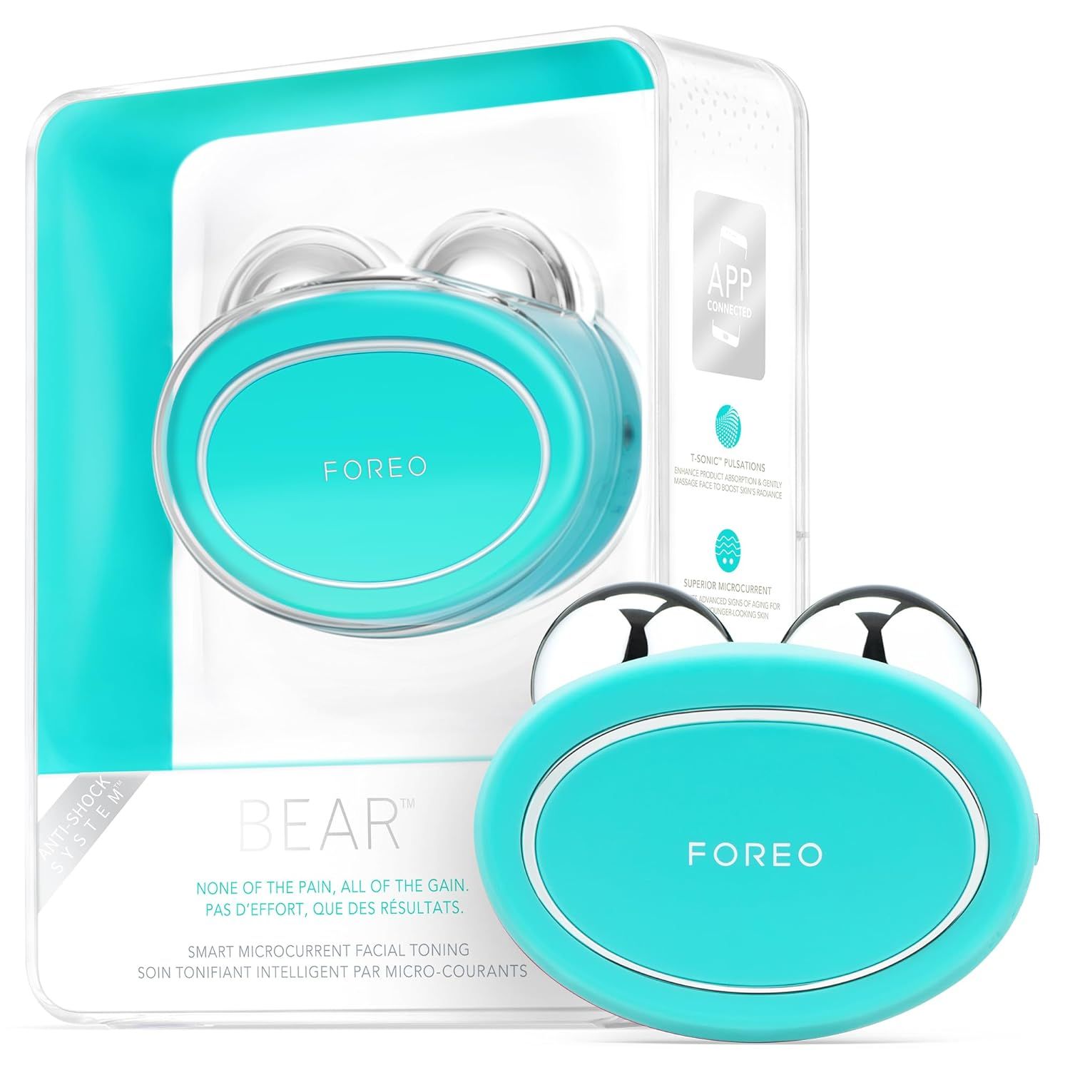 

Микротоки для лица Foreo BEAR Mint, Зеленый, BEAR