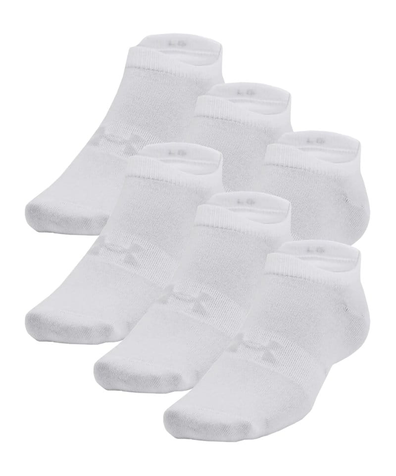 

Носки унисекс Under Armour Ua Essential No Show 6Pk белые 38-40, Белый, Ua Essential No Show 6Pk