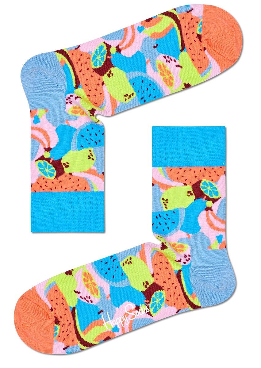 

Носки унисекс Happy Socks FRS13 голубые 29, Голубой, FRS13