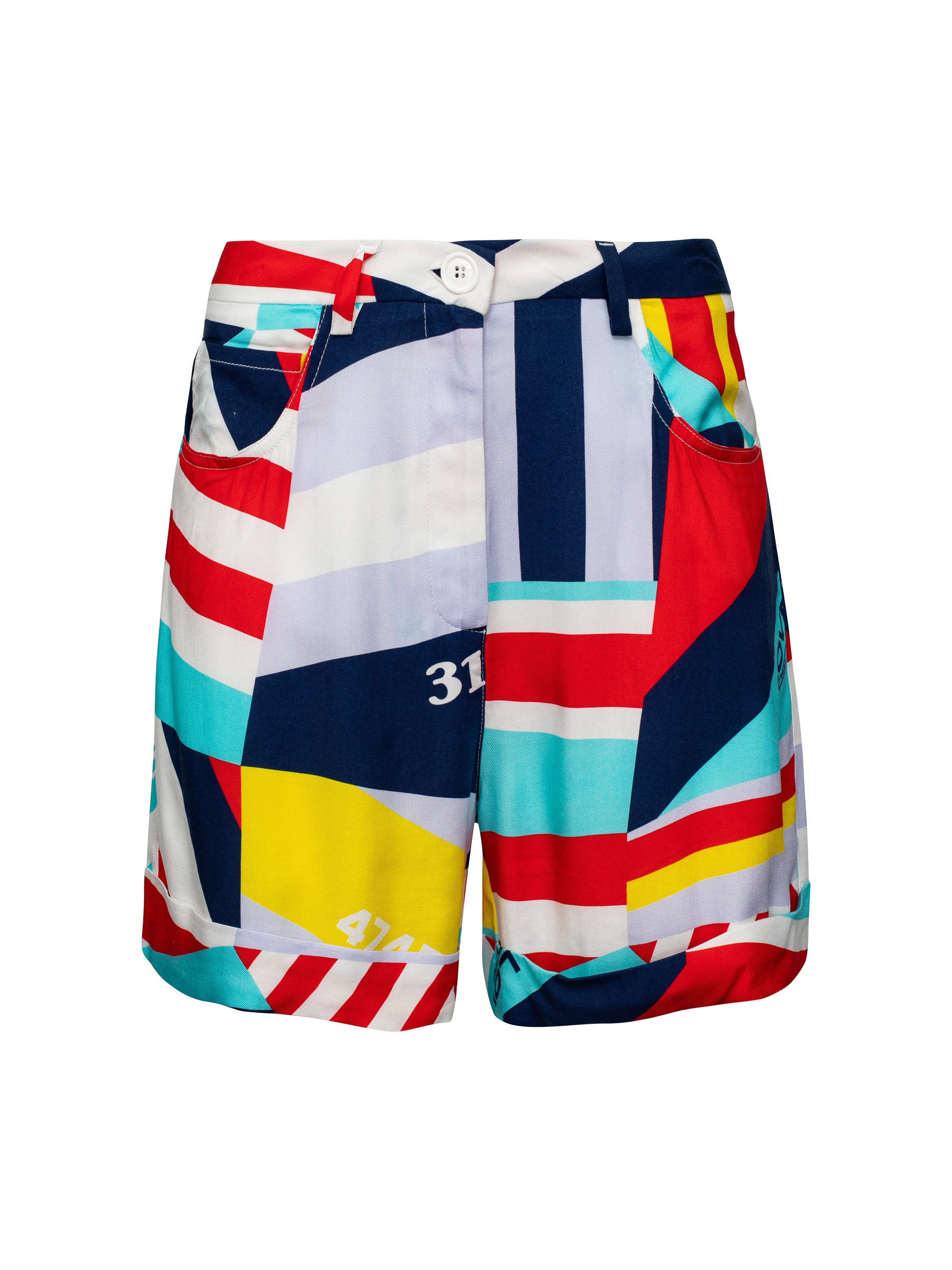 

Шорты женские Love Moschino WO19900T494A разноцветные 44 RU, Разноцветный, WO19900T494A