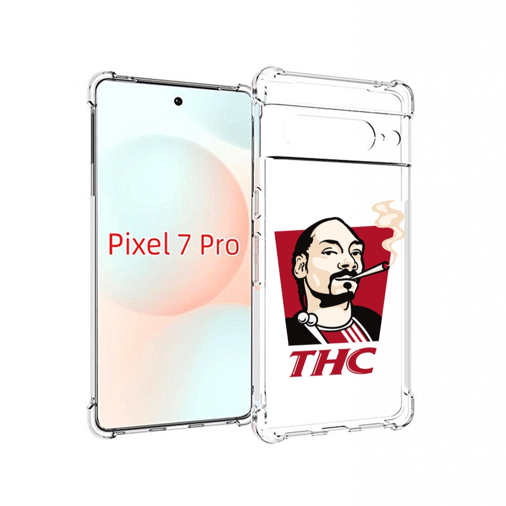 

Чехол MyPads THC для Google Pixel 7 Pro, Прозрачный, Tocco