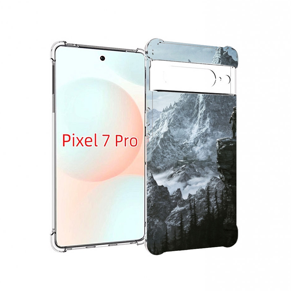 

Чехол Mypads The Elder Scrolls V Skyrim Для Google Pixel 7 Pro, Прозрачный, Tocco