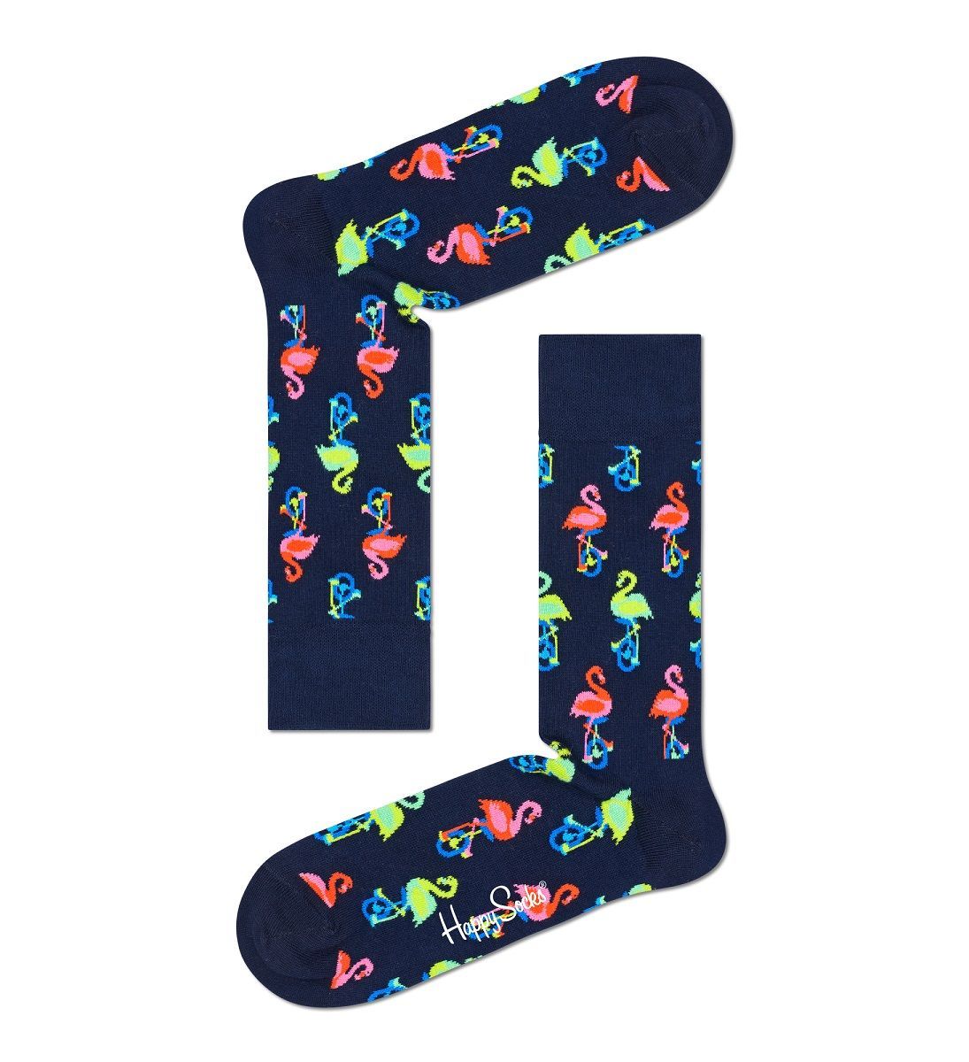 

Носки унисекс Happy Socks FLA01 синие 25, Синий, FLA01