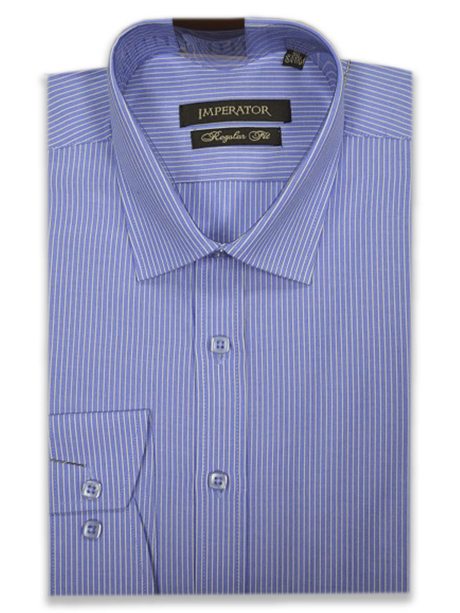 

Рубашка мужская Imperator Oxford 15-П голубая 37/164-170, Голубой, Oxford 15-П