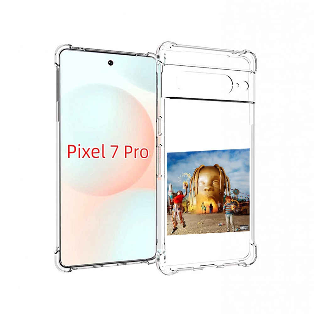

Чехол Mypads Travis Scott - Astroworld Для Google Pixel 7 Pro, Прозрачный, Tocco