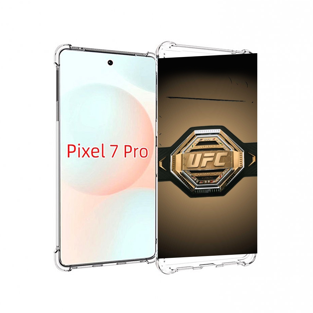 

Чехол Mypads Ufc Единоборства Мужской Для Google Pixel 7 Pro, Прозрачный, Tocco