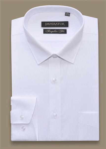 

Рубашка мужская Imperator Rich 35-ПK белая 39/164-170, Белый, Rich 35-ПK