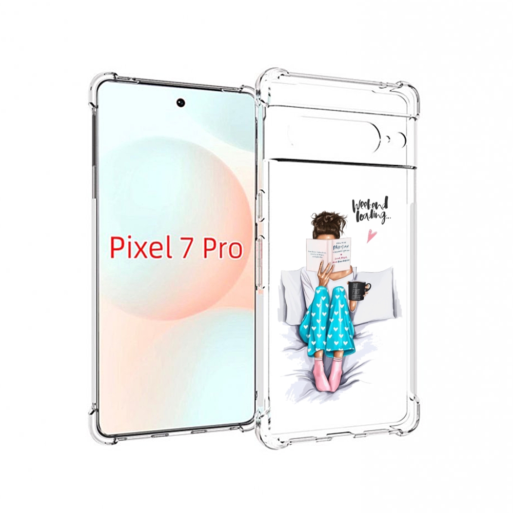 

Чехол Mypads Weekend-Loading Для Google Pixel 7 Pro, Прозрачный, Tocco