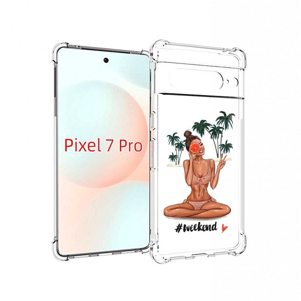 

Чехол Mypads Weekend Для Google Pixel 7 Pro, Прозрачный, Tocco