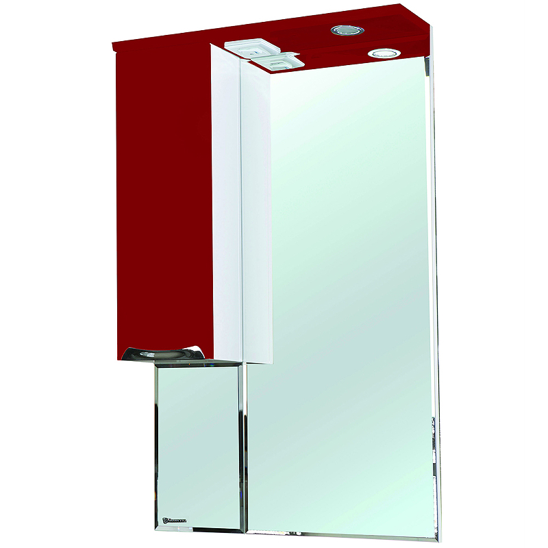 

Зеркало-шкаф Bellezza Альфа 55 L красный 4618808002032, Альфа