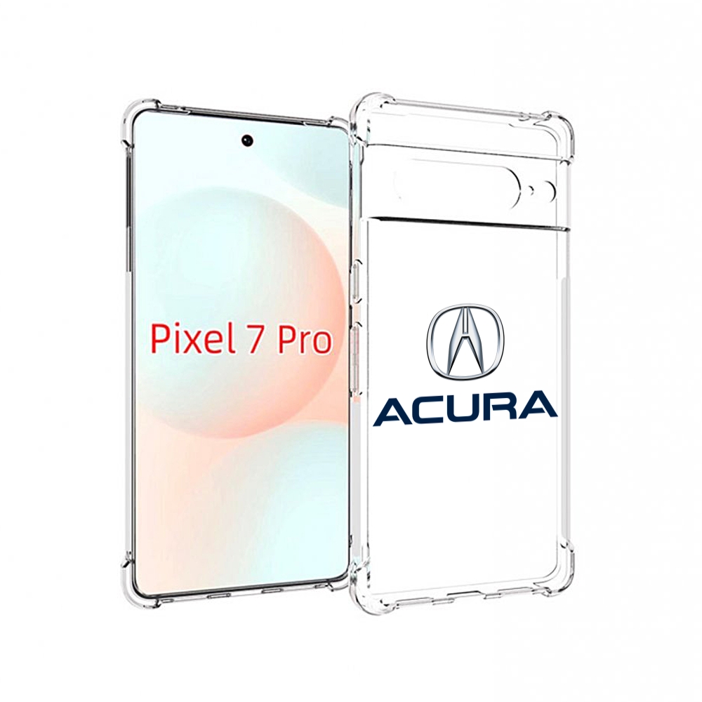 

Чехол Mypads Акура 2 Для Google Pixel 7 Pro, Прозрачный, Tocco