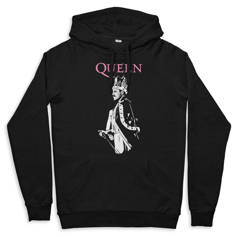 

Худи женское Dream Shirts 177-queenfr-hud-1 черное 46 RU, 177-queenfr-hud-1