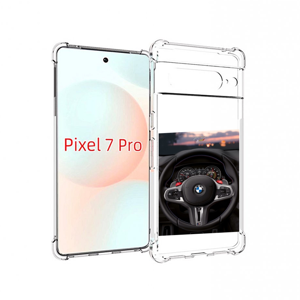 

Чехол Mypads Bmw 4 Мужской Для Google Pixel 7 Pro, Прозрачный, Tocco