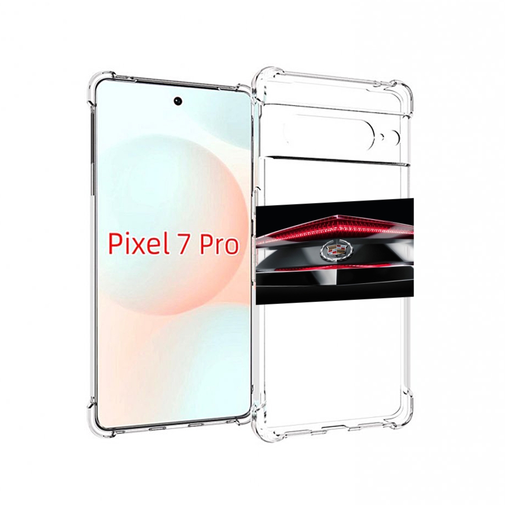

Чехол Mypads Cadillac 3 Мужской Для Google Pixel 7 Pro, Прозрачный, Tocco