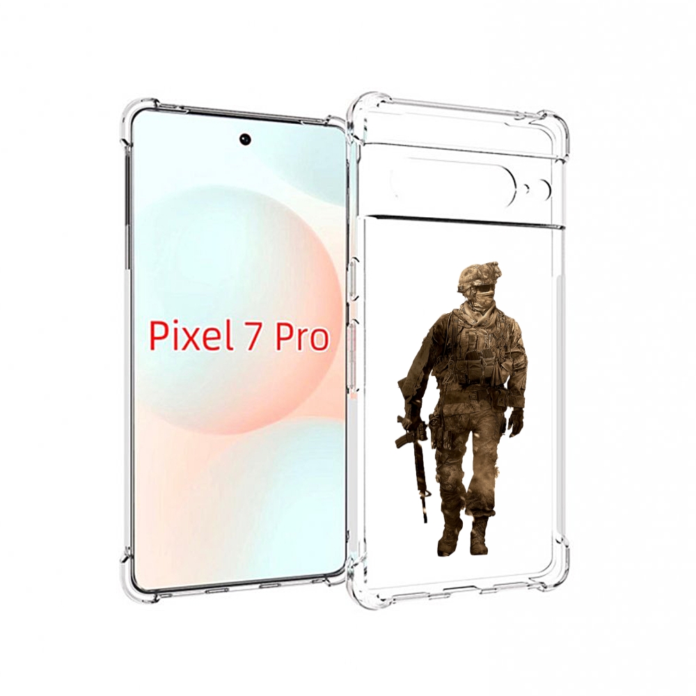 

Чехол Mypads Call-Of-Duty Мужской Для Google Pixel 7 Pro, Прозрачный, Tocco