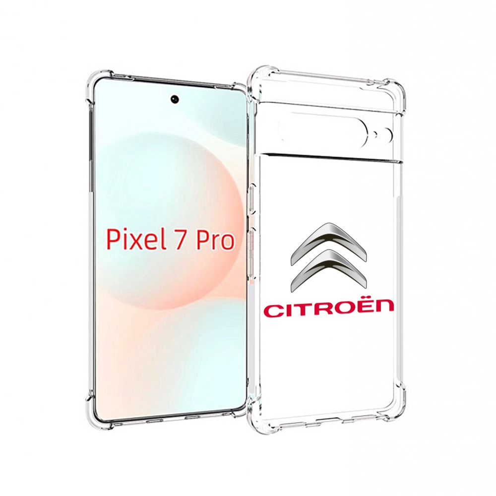 

Чехол Mypads Citroen-3 Мужской Для Google Pixel 7 Pro, Прозрачный, Tocco