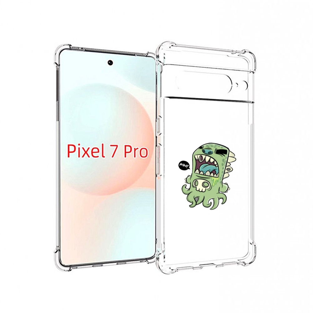 

Чехол Mypads Crop Для Google Pixel 7 Pro, Прозрачный, Tocco