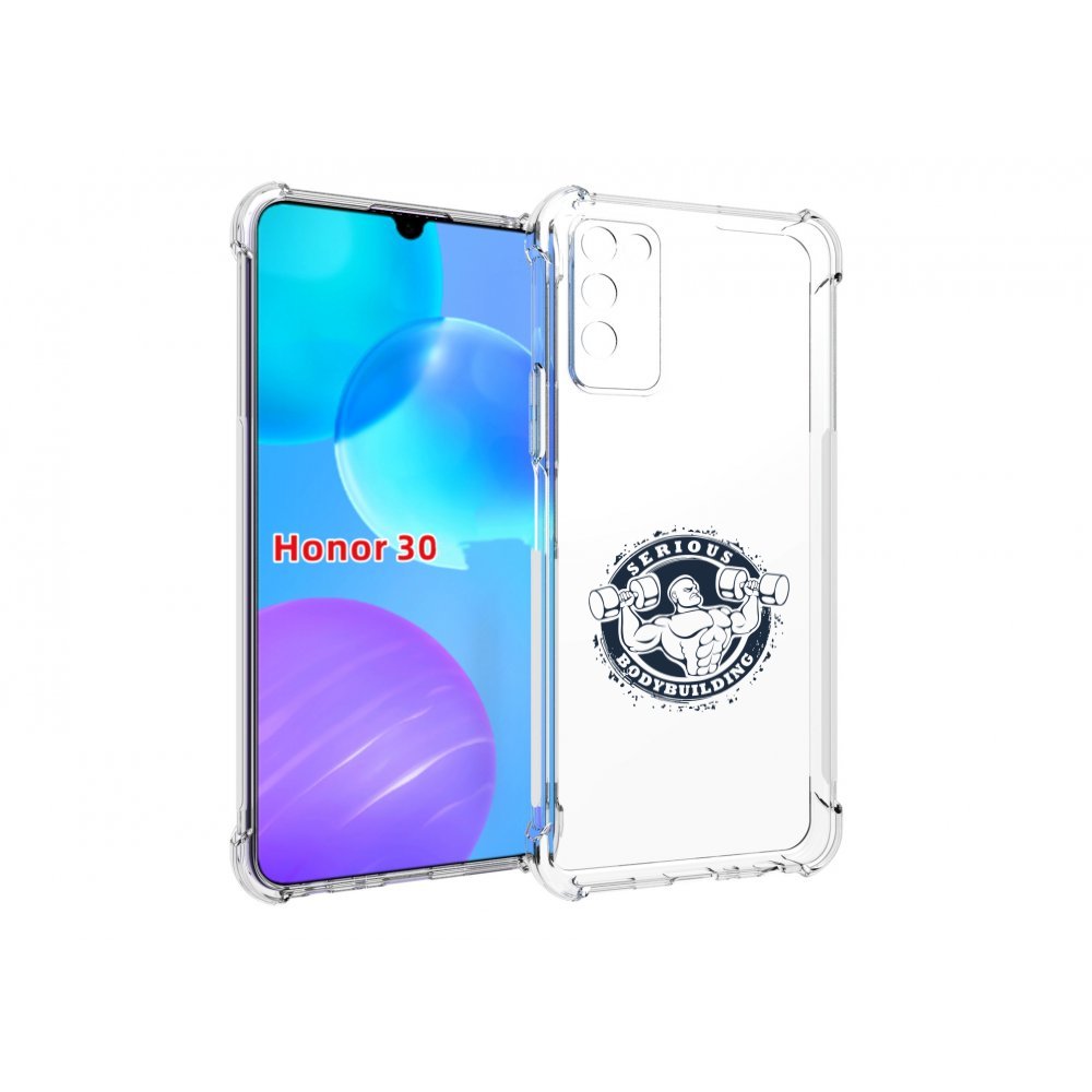 

Чехол MyPads бодибилдинг воля к победе для Huawei Honor 30 Lite, Tocco