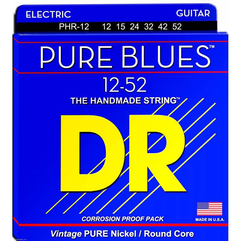 фото Струны для электрогитары dr strings dr phr 12