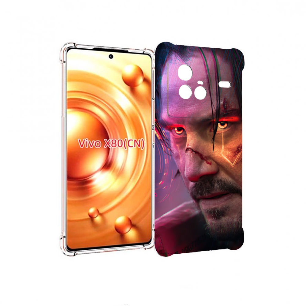

Чехол Mypads Cyberpunk 2077 Джонни Сильверхенд Для Vivo X80, Прозрачный, Tocco