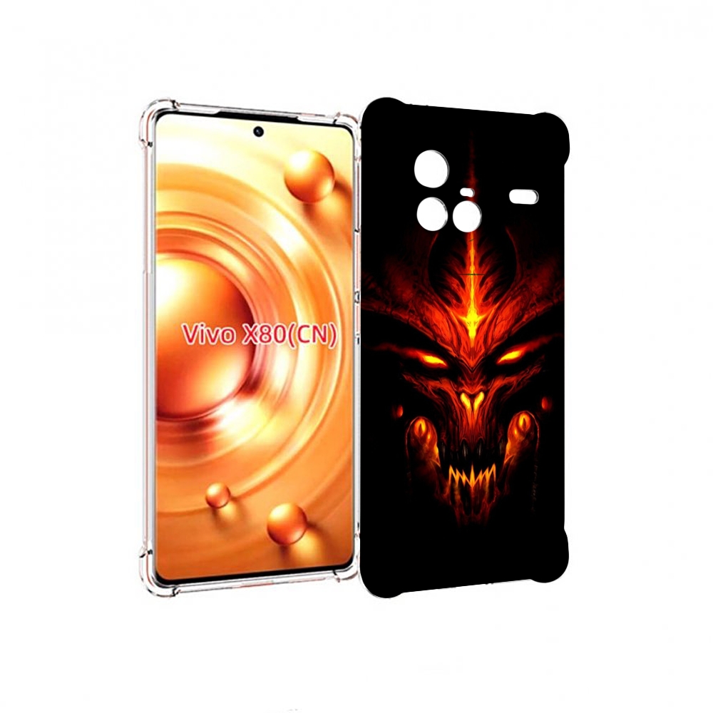 

Чехол Mypads Diablo-3 Для Vivo X80, Прозрачный, Tocco