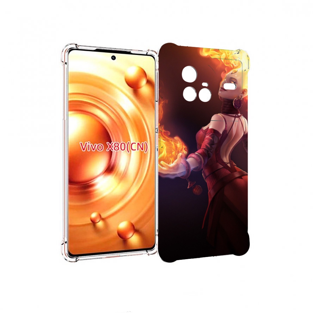 

Чехол Mypads Dota 2 Lina Для Vivo X80, Прозрачный, Tocco